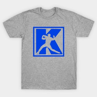 Baseball Pitcher Pitching K Strikeout Baseball Funny Saying T-Shirt